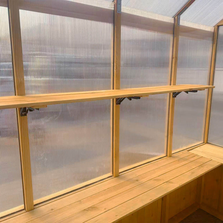 Botanico 2.4m x 1.5m Greenhouse Kit by Yardtopia