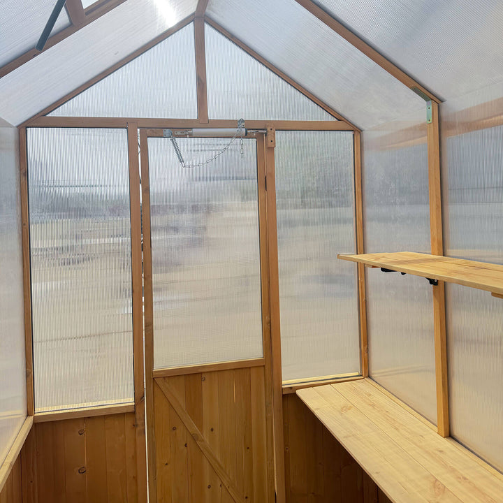 Botanico 2.4m x 1.5m Greenhouse Kit by Yardtopia