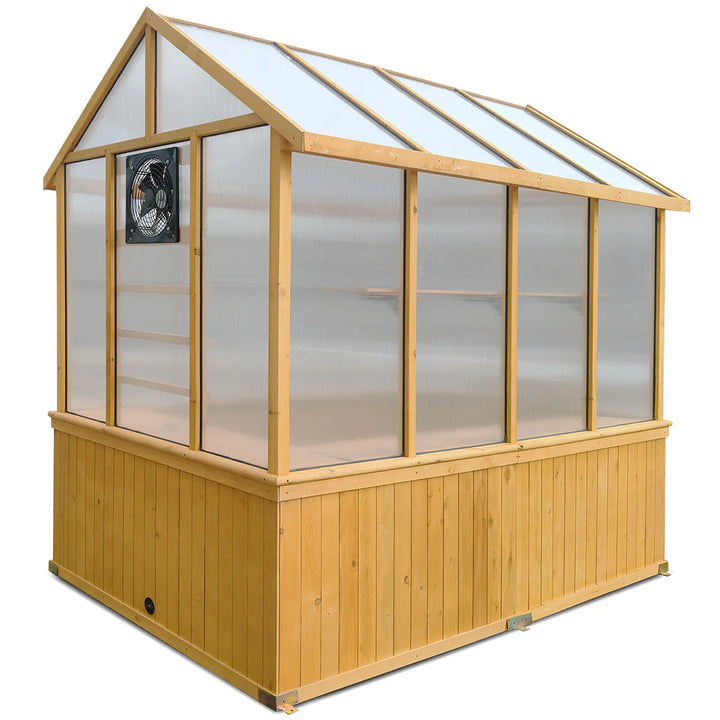 Botanico 2.4m x 1.5m Greenhouse Kit by Yardtopia