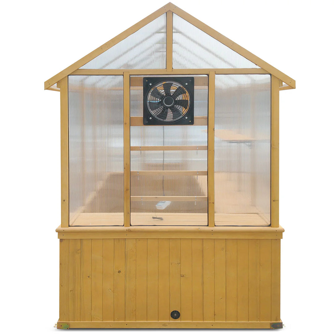 Botanico 2.4m x 1.5m Greenhouse Kit by Yardtopia