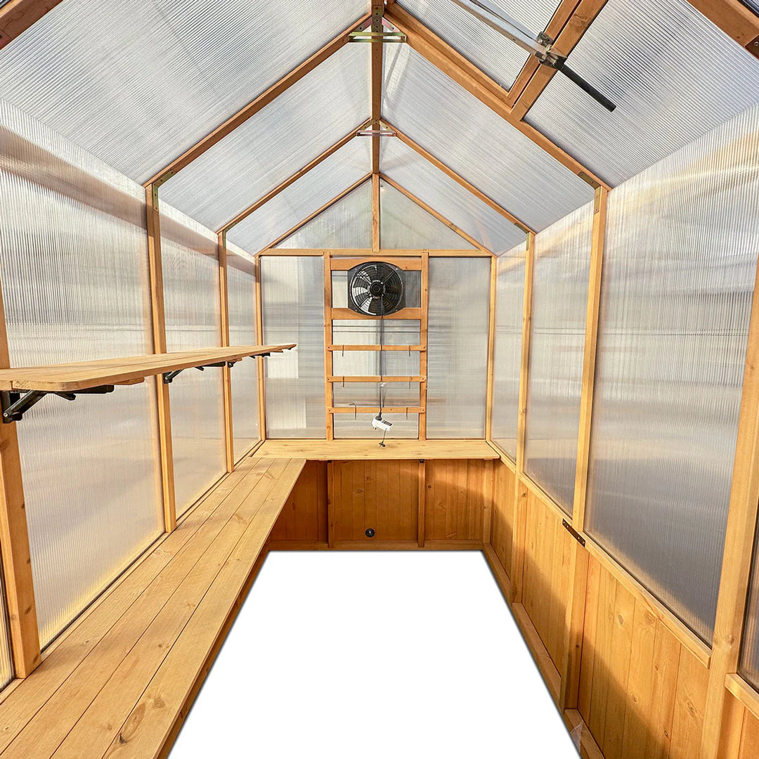 Botanico 2.4m x 1.5m Greenhouse Kit by Yardtopia