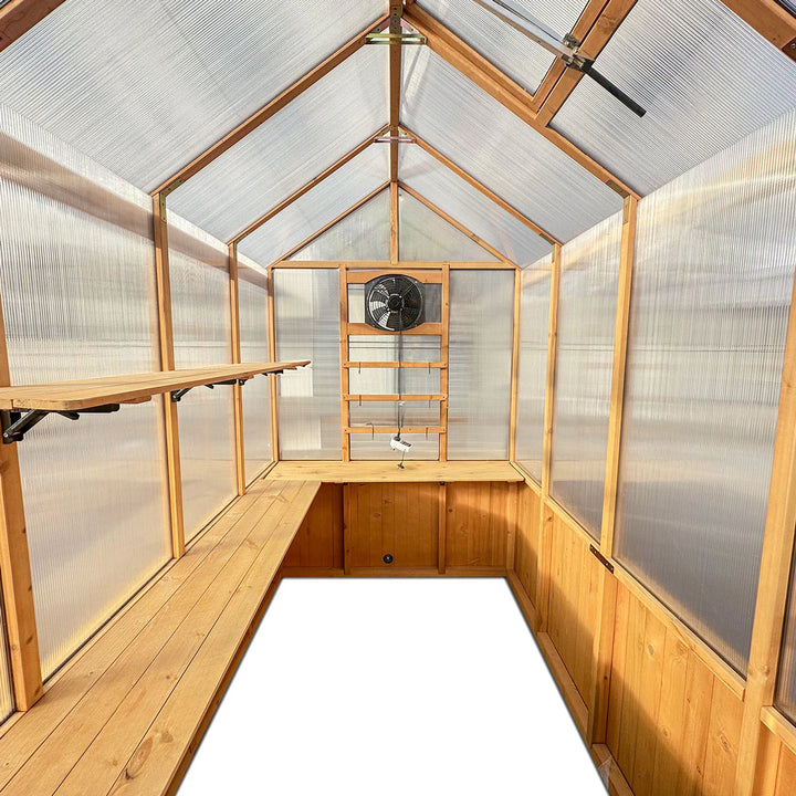 Botanico 2.4m x 1.5m Greenhouse Kit by Yardtopia