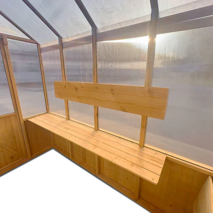 Botanico 2.4m x 1.5m Greenhouse Kit by Yardtopia