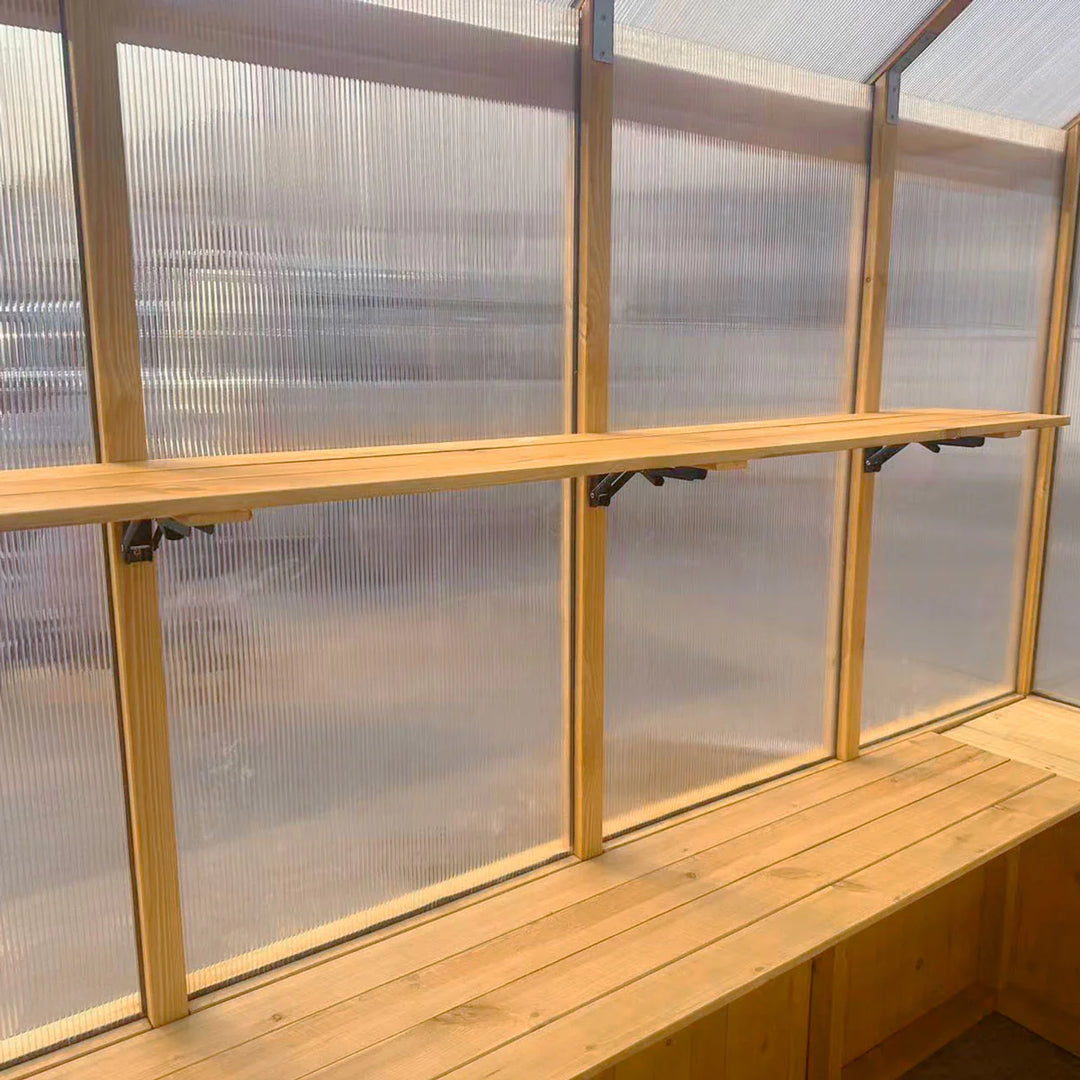 Botanico 2.4m x 1.5m Greenhouse Kit by Yardtopia
