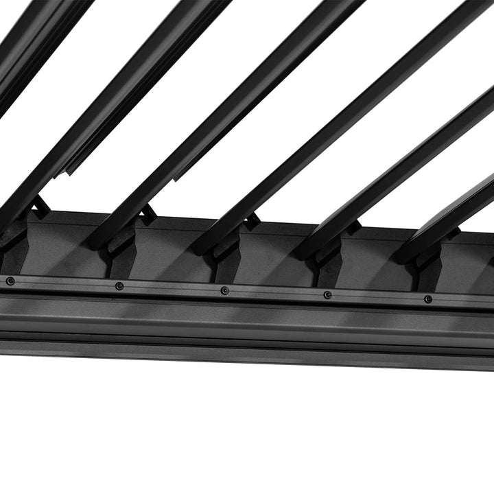 Elmont 3m x 4m Aluminium Adjustable Louvre Pergola by Yardtopia