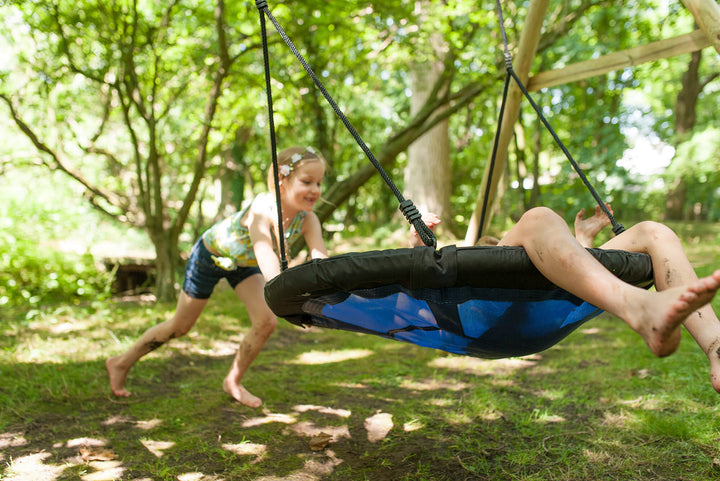 Plum Wooden Nest Swing Set - Spider Monkey