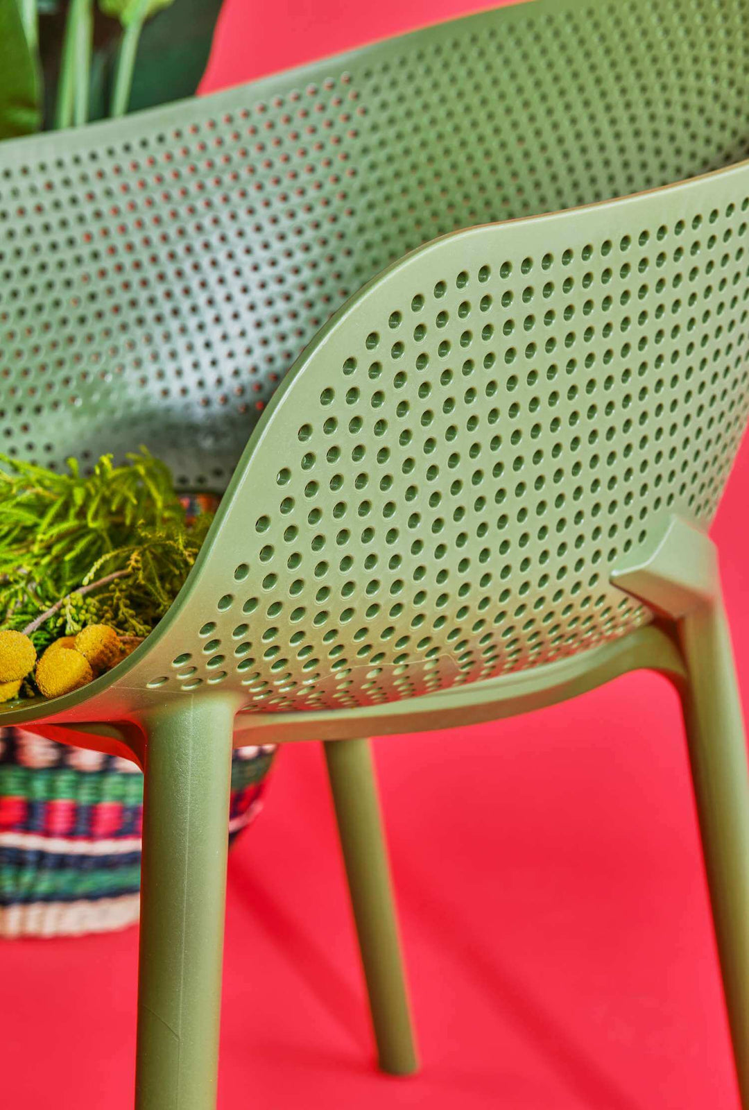 Siesta Sky Stacking Chair (Available in Black, White, Taupe, Green, Marsala & Anthracite)