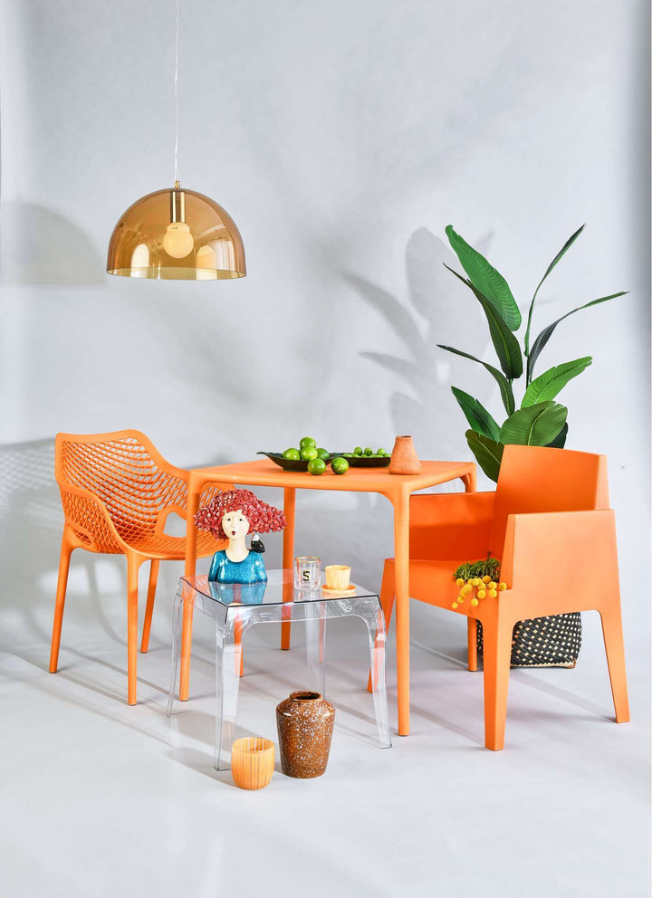 Siesta Air XL Arm Chair (Available in Black, White, Taupe, Green, Red, Orange, Mango & Anthracite)