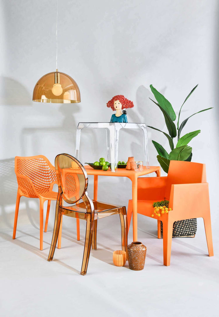 Siesta Air XL Arm Chair (Available in Black, White, Taupe, Green, Red, Orange, Mango & Anthracite)
