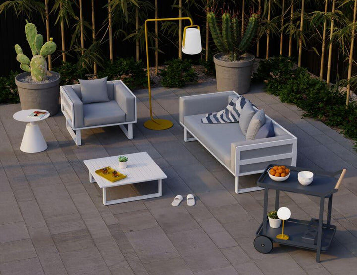 Vivara Sofa - Single (Available in White & Charcoal)