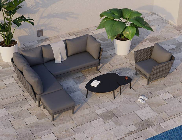 Cetara Coffee Table ((Avail with Black, Charcoal or White)