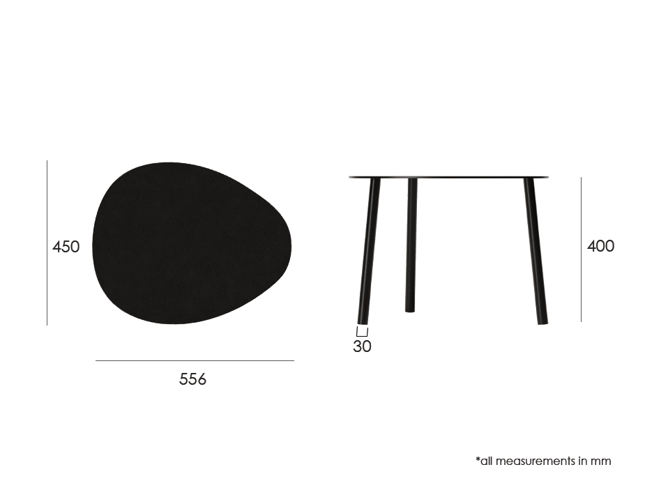 Cetara Outdoor Side Table (Avail in Black, Charcoal, Midnight Blue, Pale Blush, Pale Eucalyptus, Silver Grey, Terracotta & White)