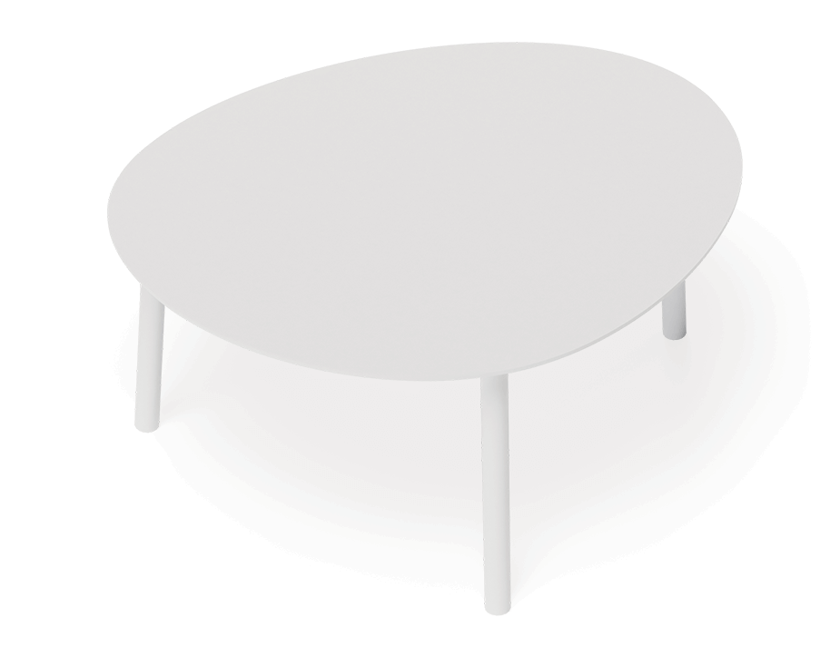 Cetara Coffee Table ((Avail with Black, Charcoal or White)