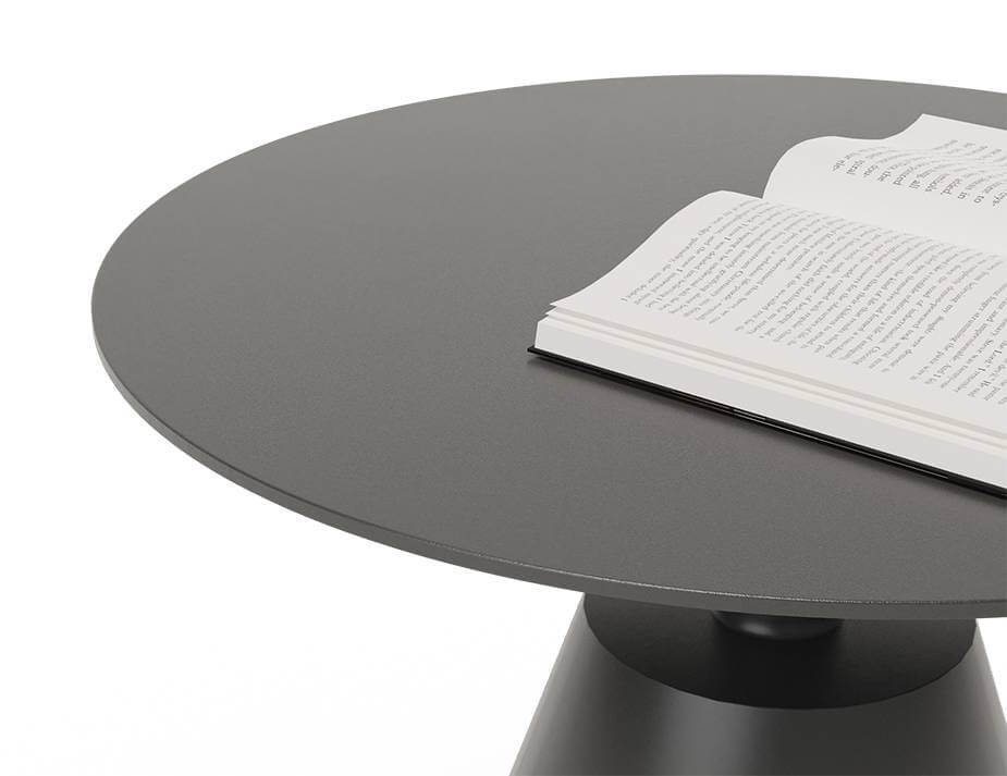 Corvo Outdoor Side Table (Avail in Black, Charcoal & White)