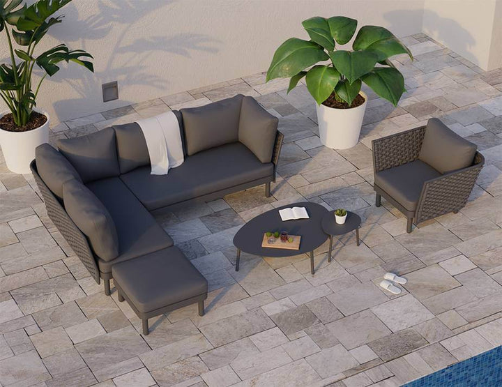 Cetara Coffee Table ((Avail with Black, Charcoal or White)