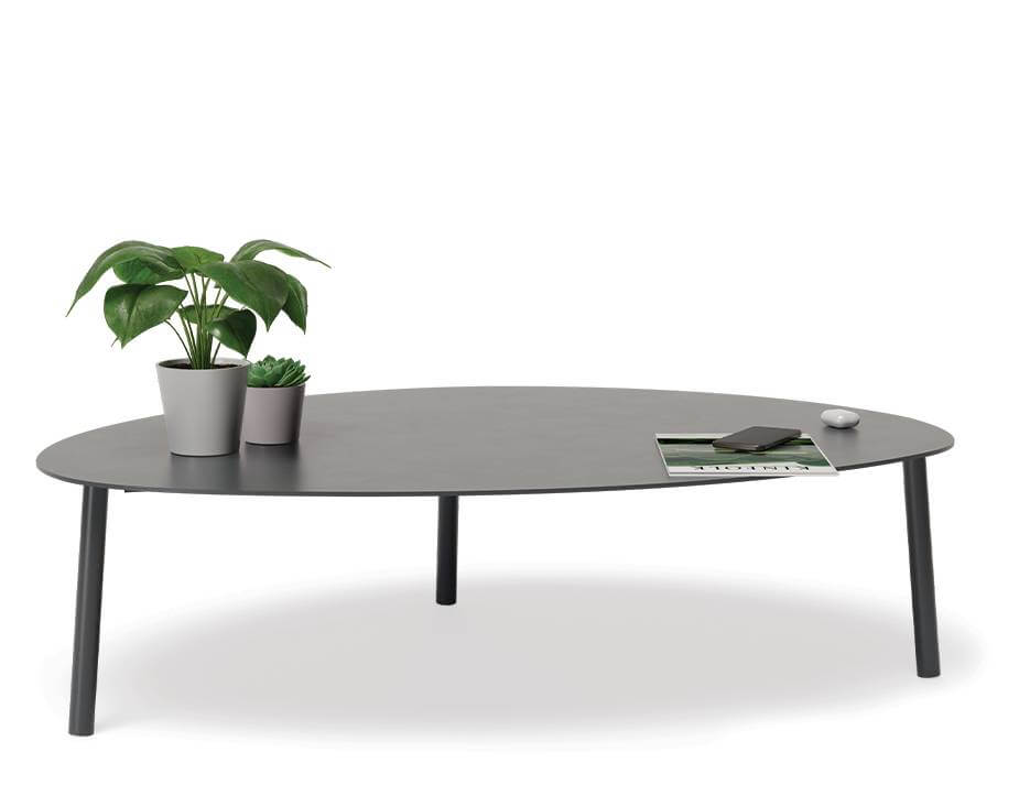 Cetara Coffee Table ((Avail with Black, Charcoal or White)