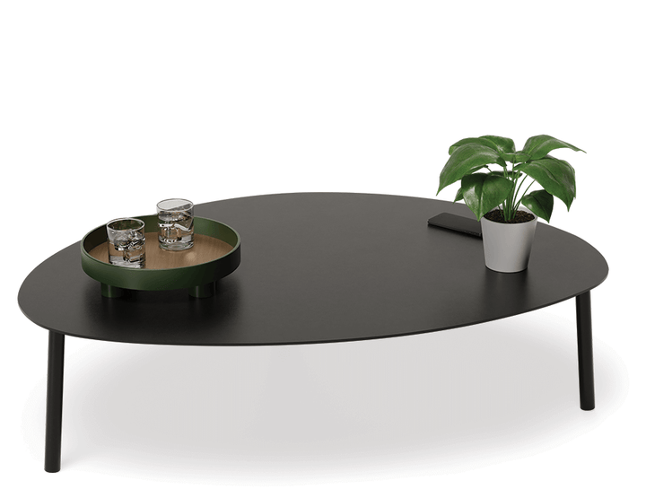 Cetara Coffee Table ((Avail with Black, Charcoal or White)