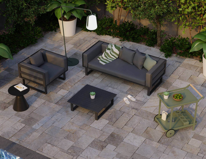Corvo Outdoor Side Table (Avail in Black, Charcoal & White)