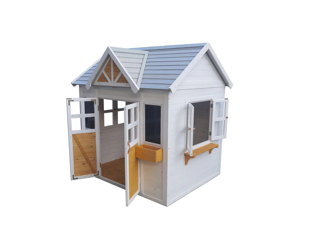 Kidzshack Country Shack Cubby House (with Mud Kitchen Option)