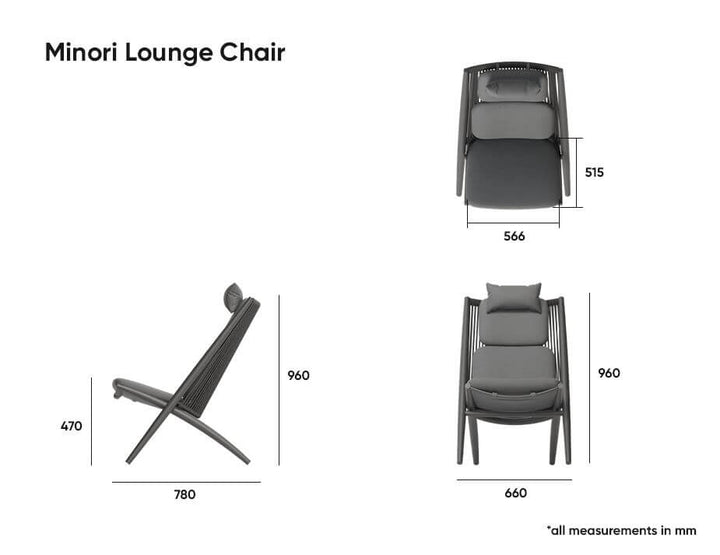Minori Outdoor Lounge Chair