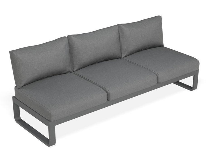 Fino Config A: Outdoor Modular Sofa (Avail in Matt Charcoal & Matt White Frame)