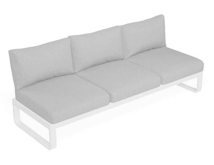 Fino Config A: Outdoor Modular Sofa (Avail in Matt Charcoal & Matt White Frame)
