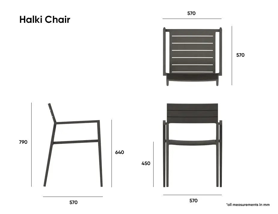 Halki Chair - Outdoor