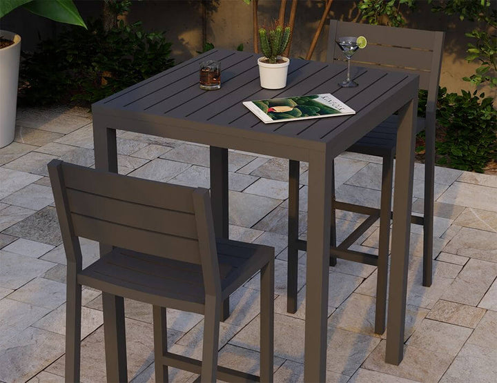 Halki Outdoor Table 77 x 77cm High Bar