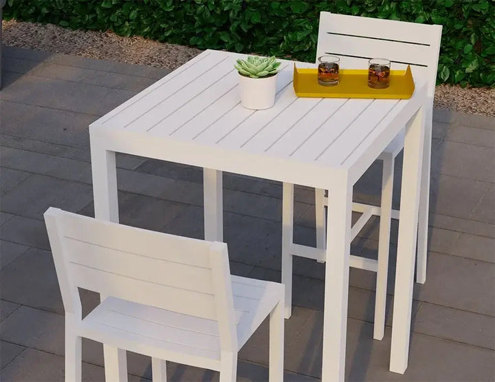 Halki Outdoor Table 77 x 77cm High Bar