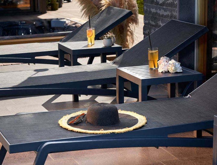 Pacific Sunlounger/Ocean Side Table 3 Pc Package