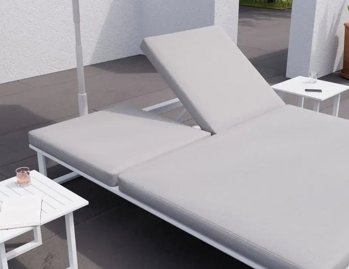 Vivara Sun Lounge - Double (Available in White & Charcoal)