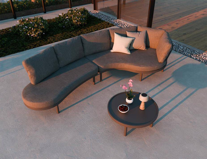 Aluna Outdoor Coffee Table (Available in Charcoal & Latte)