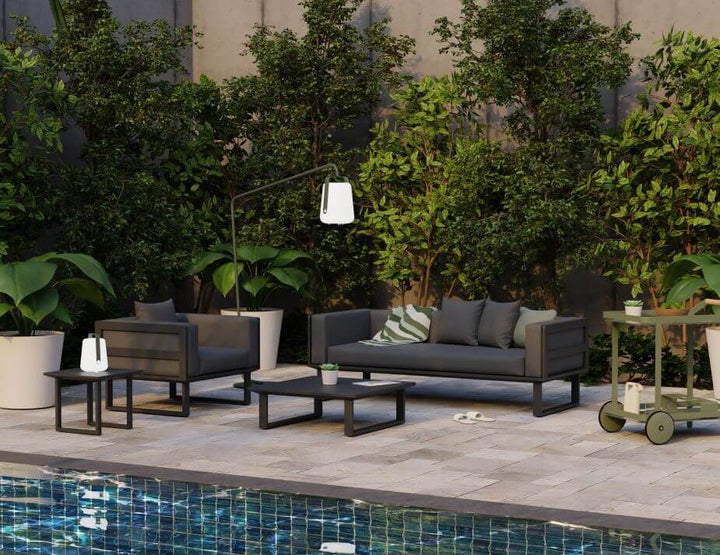 Vivara Sofa - Single (Available in White & Charcoal)