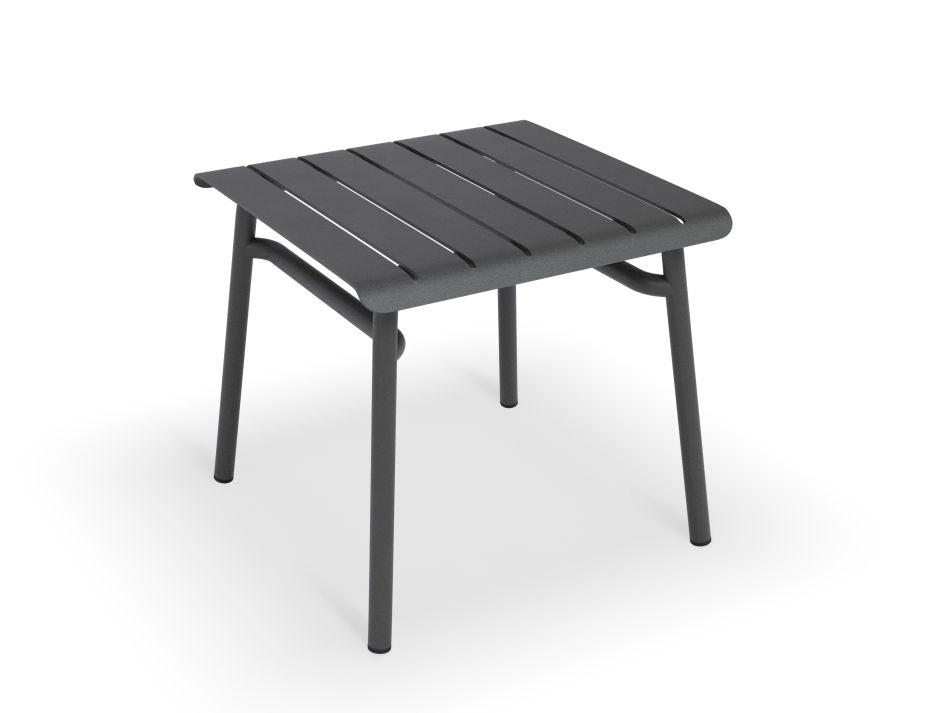 Level Roku Outdoor Low Stool Footrest (Avail in Eucalyptus Green, White & Charcoal)