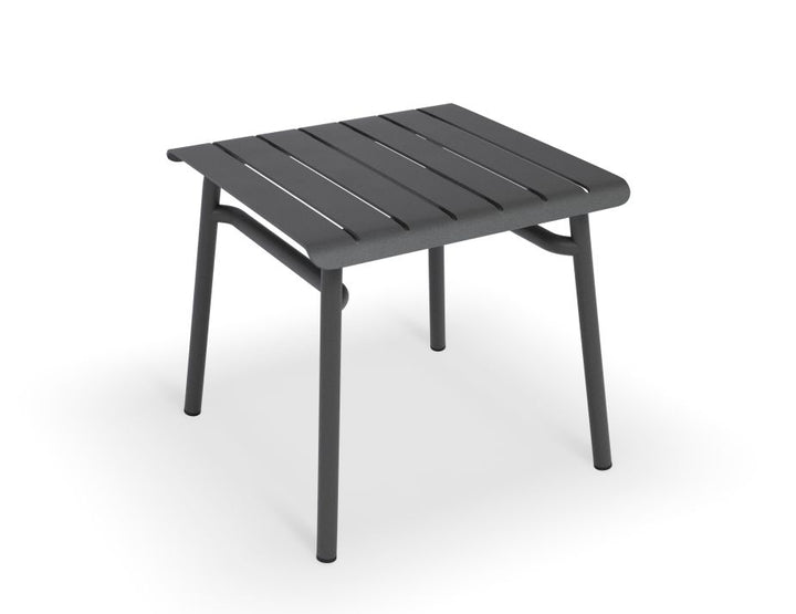 Level Roku Outdoor Low Stool Footrest (Avail in Eucalyptus Green, White & Charcoal)