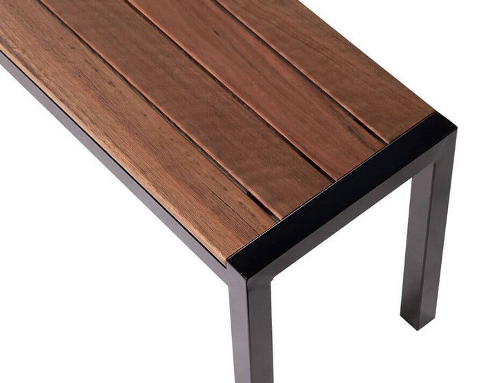 Moonah Outdoor Bench Seat - Spotted Gum (Custom Made)