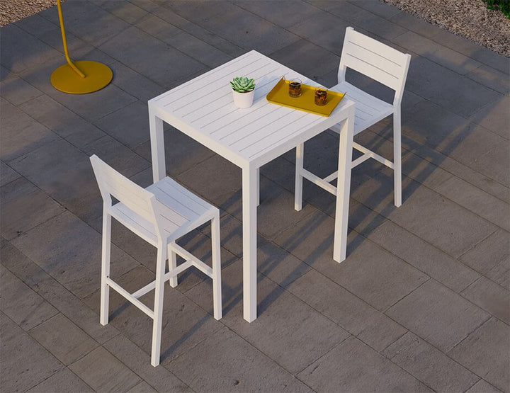 Halki Outdoor Table 77 x 77cm High Bar