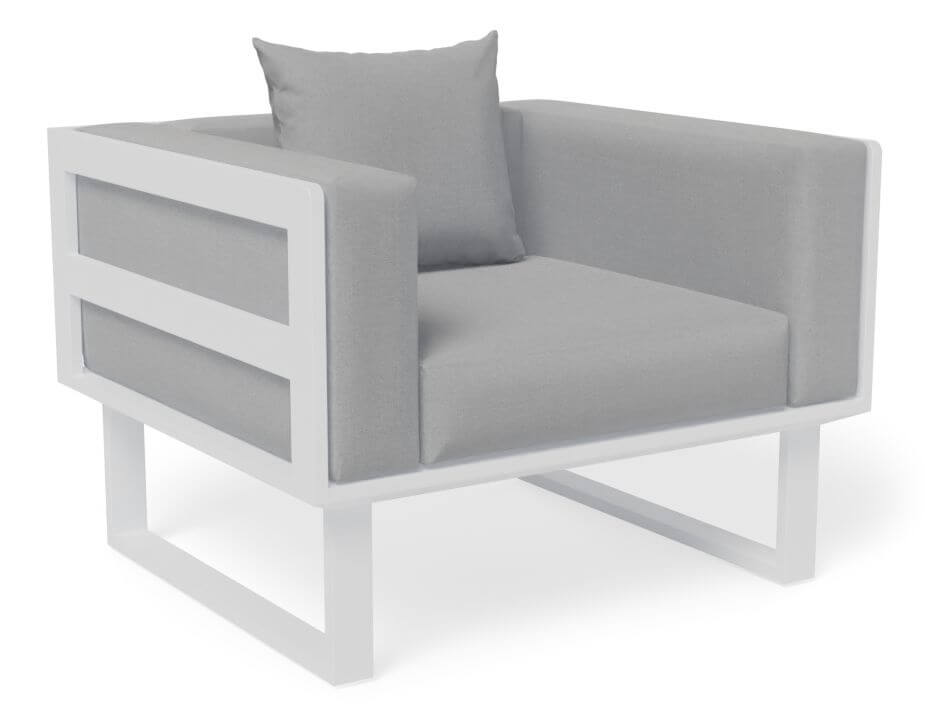 Level Vivara Sofa - Single (Available in White & Charcoal)