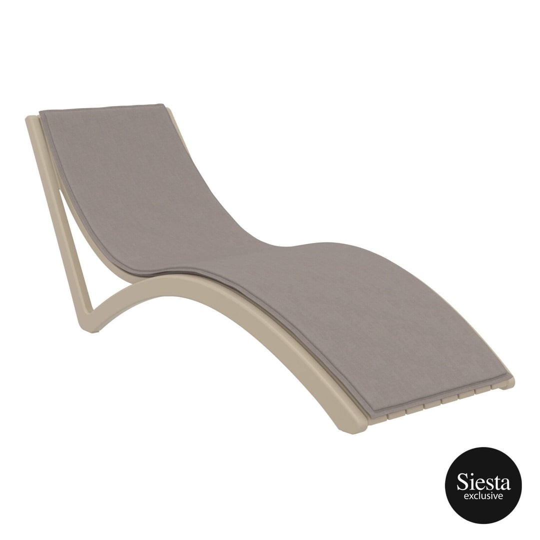 Slim Sunlounger/Ocean Side Table 6pc Package