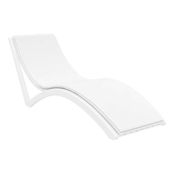 Siesta Slim Sun Lounger (Available in Black, White, Anthracite & Taupe - with / without cushion)