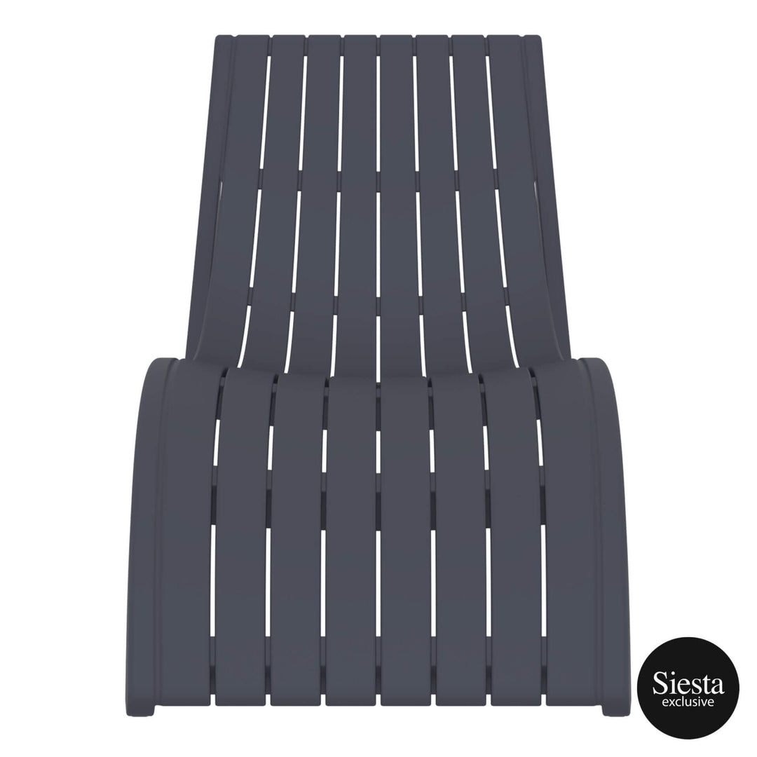 Slim Sunlounger/Ocean Side Table 6pc Package