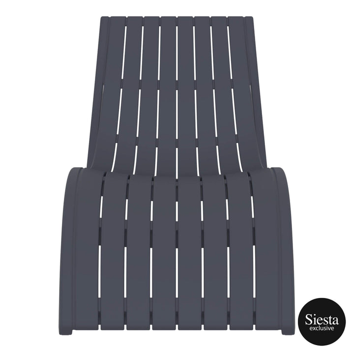 Slim Sunlounger/Ocean Side Table 6pc Package