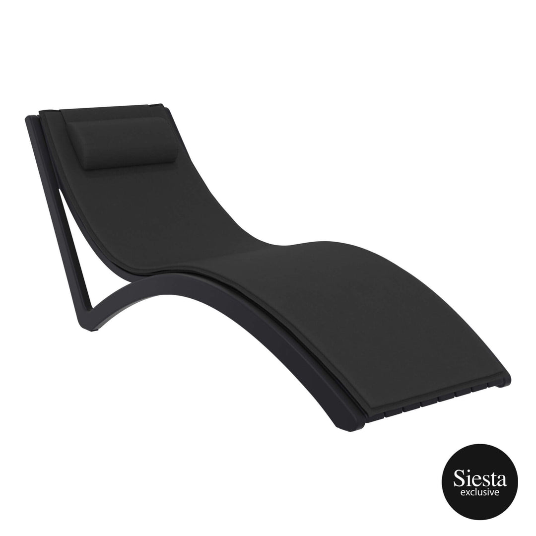 Slim Sunlounger/Ocean Side Table 6pc Package
