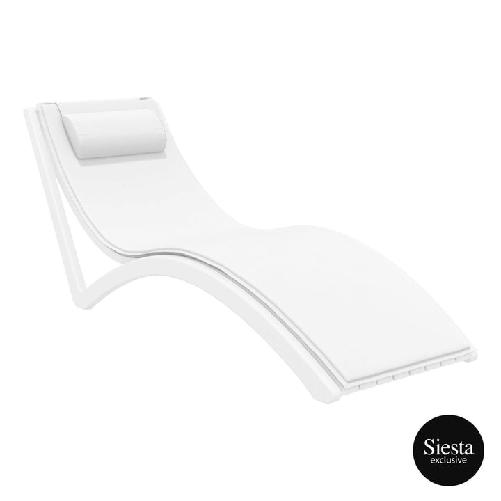 Slim Sunlounger/Ocean Side Table 6pc Package