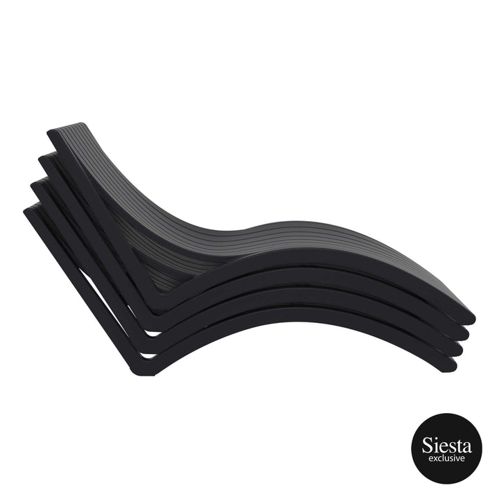 Slim Sunlounger/Ocean Side Table 3pc Package