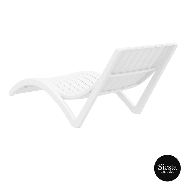 Slim Sunlounger/Ocean Side Table 6pc Package