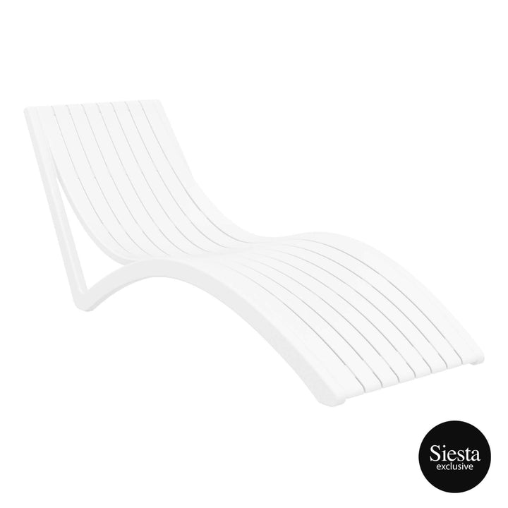 Slim Sunlounger/Ocean Side Table 3pc Package