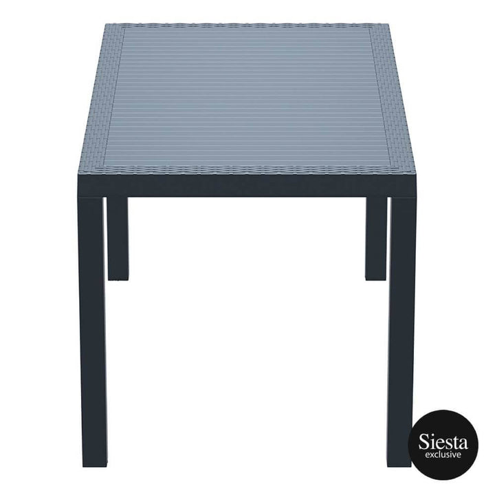 Orlando 140 Table Florida Chair 4 Seat Package - White