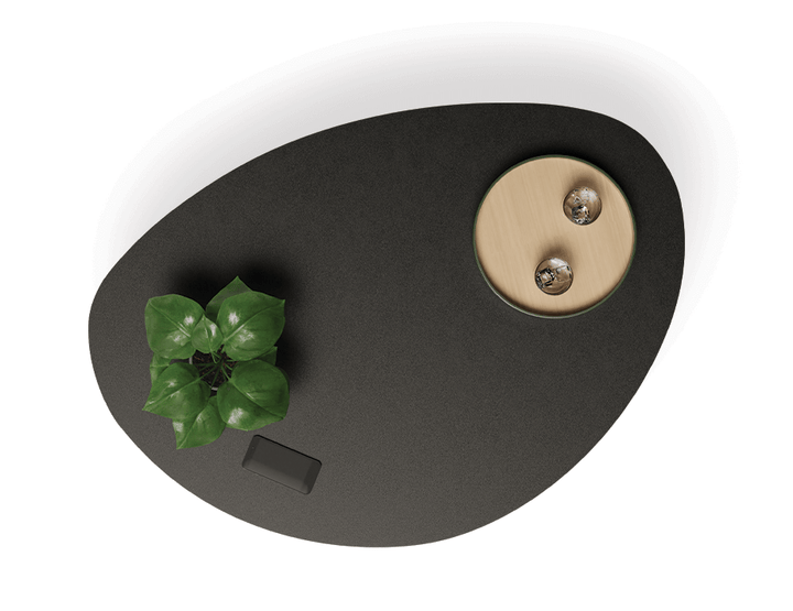 Cetara Coffee Table ((Avail with Black, Charcoal or White)
