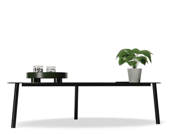 Cetara Coffee Table ((Avail with Black, Charcoal or White)